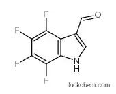4,5,6,7-tetrafluoro-1H-indole-3-carbaldehyde