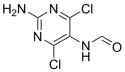 N-(2-Amino-4,6-dichloro-5-pyrimidinyl)formamide