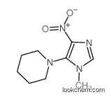 1-(3-methyl-5-nitroimidazol-4-yl)piperidine