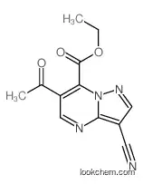 ethyl 6-acetyl-3-cyanopyrazolo[1,5-a]pyrimidine-7-carboxylate