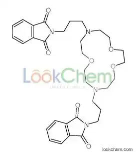2-[3-[13-[3-(1,3-dioxoisoindol-2-yl)propyl]-1,4,10-trioxa-7,13-diazacyclopentadec-7-yl]propyl]isoindole-1,3-dione