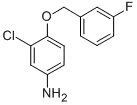 Lowest price and high quality 3-Chloro-4-(3-fluorobenzyloxy)aniline