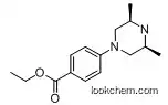ethyl 4-((3S,5R)-3,5-dimethylpiperazin-1-yl)benzoate