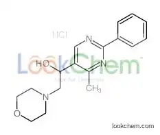 1-(4-methyl-2-phenylpyrimidin-5-yl)-2-morpholin-4-ylethanol,hydrochloride