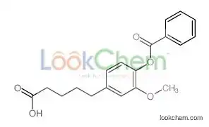 5-(4-benzoyloxy-3-methoxyphenyl)pentanoic acid