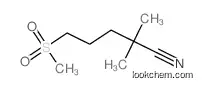 2,2-dimethyl-5-methylsulfonylpentanenitrile