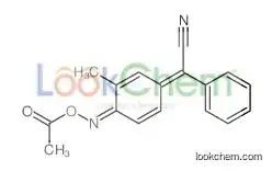 [(Z)-[(4Z)-4-[cyano(phenyl)methylidene]-2-methylcyclohexa-2,5-dien-1-ylidene]amino] acetate