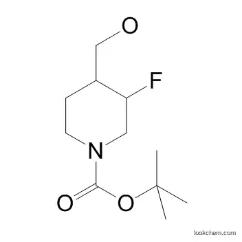 tert-butyl 3-fluoro-4-(hydroxymethyl)piperidine-1-carboxylate