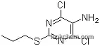 4,6-Dichloro-2-(propylthio)pyrimidin-5-amine(145783-15-9)