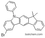 2-BroMo-5,7-dihydro-7,7-diMethyl-5-phenyl-indeno[2,1-b]carbazole