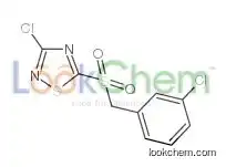 3-chloro-5-[(3-chlorophenyl)methylsulfonyl]-1,2,4-thiadiazole