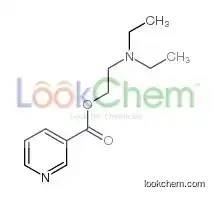 2-(diethylamino)ethyl pyridine-3-carboxylate