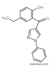 (5-ethyl-2-hydroxyphenyl)-(1-phenylpyrazol-4-yl)methanone
