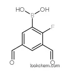 2-Fluoro-3,5-diformylphenylboronic acid
