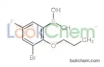 3-Bromo-5-fluoro-2-propoxyphenylboronic acid