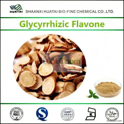 Licorice Root Extract In Cosmetics Powder Glycyrrhizic Flavone 70%(119240-82-3)