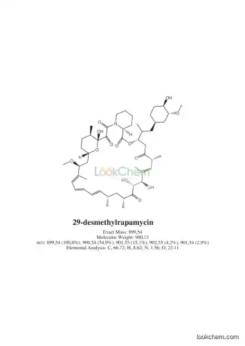 29-O-desmethylrapamycin(141342-62-3)