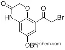 6-(benzyloxy)-8-(2-bromoacetyl)-2H-benzo[b][1,4]oxazin-3(4H)-one
