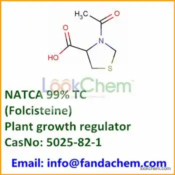 NATCA 99%(Folcisteine),CasNo: 5025-82-1,Plant Growth Regulator from FandaChem,China