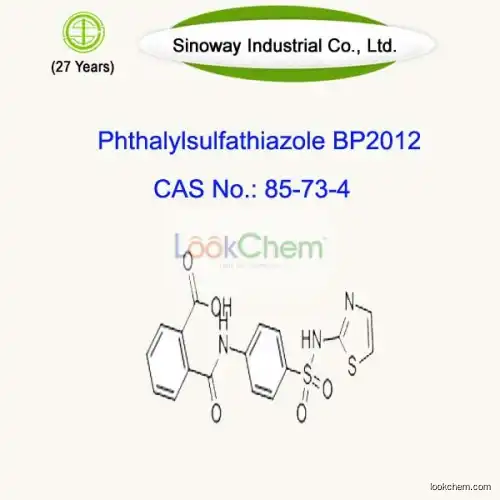 Phthalylsulfathiazole with CAS No.: 85-73-4