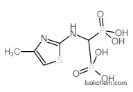 [[(4-methyl-1,3-thiazol-2-yl)amino]-phosphonomethyl]phosphonic acid