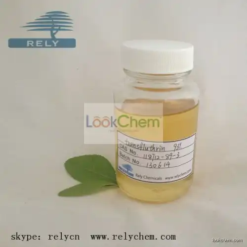Pale yellow liquid transfluthrin 93%TC CAS No.:118712-89-3 Insecticide(118712-89-3)