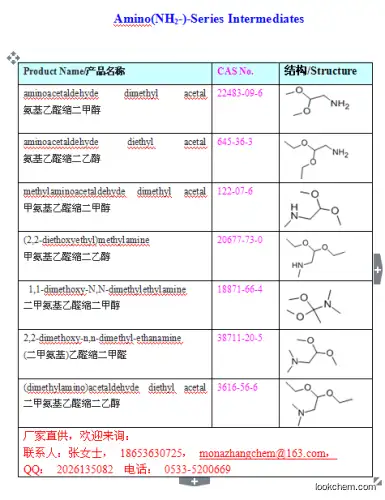 (2,2-diethoxyethyl)methylamine Good Supplier In China,Pharmaceutical grade 20677-73-0 on hot selling