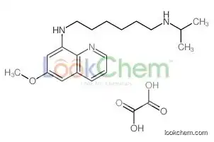 N-(6-methoxyquinolin-8-yl)-N'-propan-2-ylhexane-1,6-diamine,oxalic acid