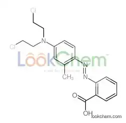 2-[[4-[bis(2-chloroethyl)amino]-2-methylphenyl]diazenyl]benzoic acid