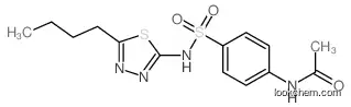 N-[4-[(5-butyl-1,3,4-thiadiazol-2-yl)sulfamoyl]phenyl]acetamide