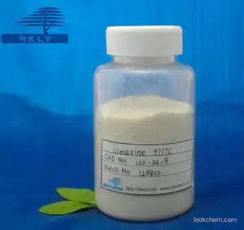 herbicide simazine 97%TC 80%WP CAS No.:122-34-9(122-34-9)