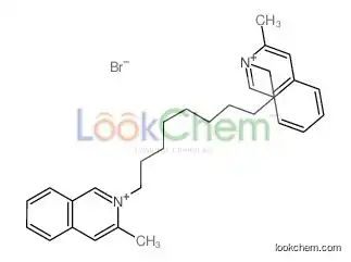 3-methyl-2-[10-(3-methylisoquinolin-2-ium-2-yl)decyl]isoquinolin-2-ium,bromide
