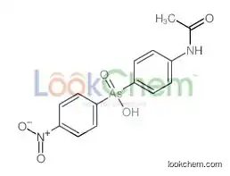 (4-acetamidophenyl)-(4-nitrophenyl)arsinic acid