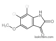 6,7-dichloro-5-methoxy-1H-indole-2,3-dione