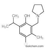 4-chloro-3-methyl-6-propan-2-yl-2-(pyrrolidin-1-ylmethyl)phenol