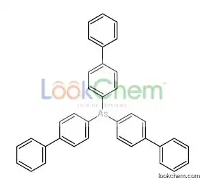 tris(4-phenylphenyl)arsane