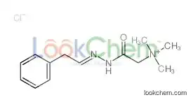 trimethyl-[2-oxo-2-[(2E)-2-(2-phenylethylidene)hydrazinyl]ethyl]azanium,chloride