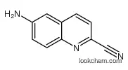 2-Quinolinecarbonitrile,6-amino-(9CI)