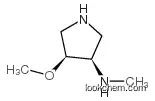 3-Pyrrolidinamine,4-methoxy-N-methyl-,(3R-cis)-(9CI)