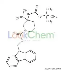 3-BOC-AMINO-1-FMOC-PIPERIDINE-3-CARBOXYLIC ACID