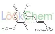 2,5-Cyclohexadiene-1,4-dione,3-(2-butenyl)-2-hydroxy-5-methoxy-,(E)-(9CI)