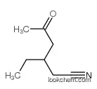 Hexanenitrile, 3-ethyl-5-oxo- (8CI)