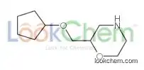 Morpholine, 2-[(cyclopentyloxy)methyl]- (9CI)