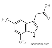 2-(5,7-dimethyl-1H-indol-3-yl)acetic acid