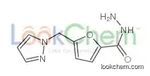 2-Furancarboxylicacid,5-(1H-pyrazol-1-ylmethyl)-,hydrazide(9CI)