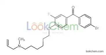 (4-BROMOPHENYL)[3-FLUORO-4-[[6-(METHYL-2-PROPENYLAMINO)HEXYL]OXY]PHENYL]-METHANONE