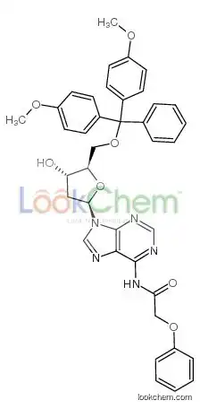 [5-(6-aminopurin-9-yl)-3-[bis(4-methoxyphenyl)-phenylmethoxy]oxolan-2-yl]methyl 2-phenoxyacetate