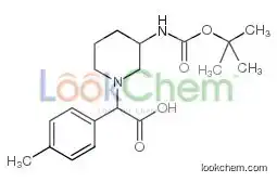 (3-N-BOC-AMINO-PIPERIDIN-1-YL)-P-TOLYL-ACETIC ACID