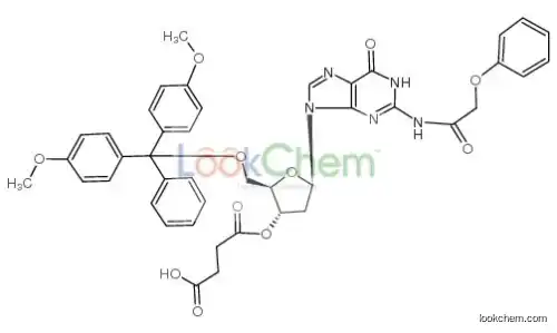 5'-O-(4,4'-DIMETHOXYTRITYL)-N2-PHENOXYACETYL-2'-DEOXYGUANOSINE-3'-O-SUCCINATE