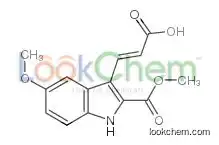 3-(5-methoxy-2-methoxycarbonyl-1H-indol-3-yl)prop-2-enoic acid